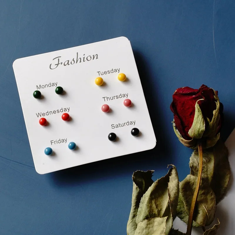 Fashion Ceramic Gift Earrings Set #T5 - Image 18
