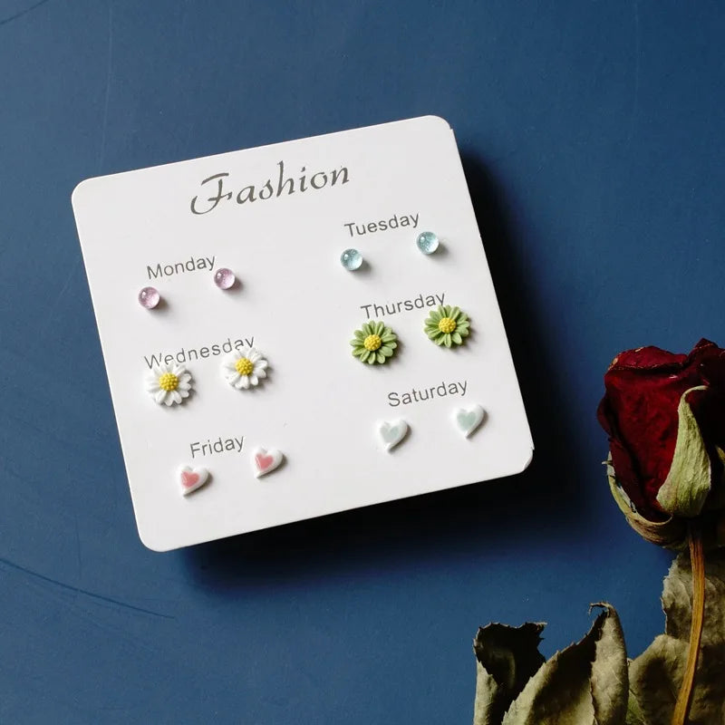 Fashion Ceramic Gift Earrings Set #T5 - Image 19