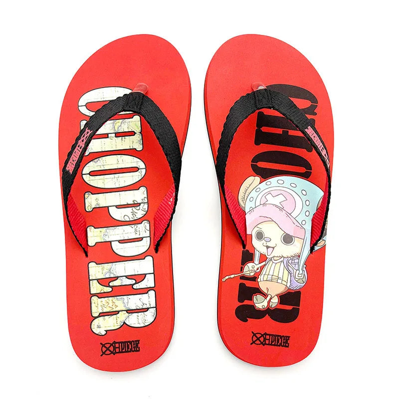 New One Piece Anime Peripherals Luffy Chopper Zoro Slippers - Image 15