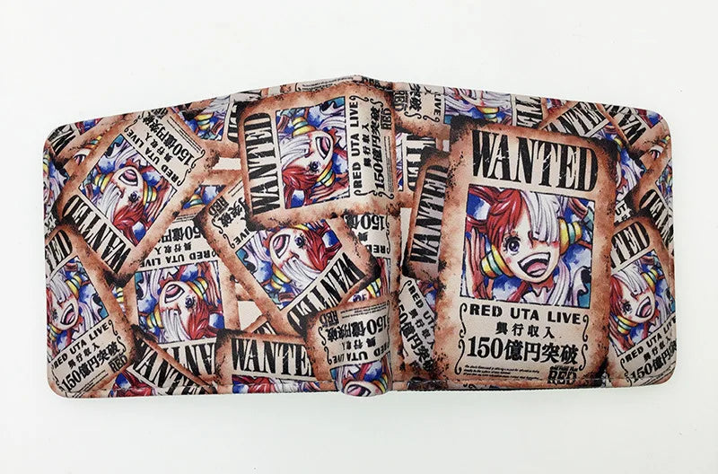 One Piece Anime Figures Foldable Wallet - Image 8