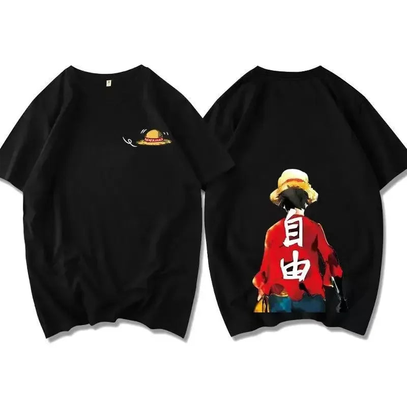 Japanese Anime One Piece T-Shirt Men - Image 9