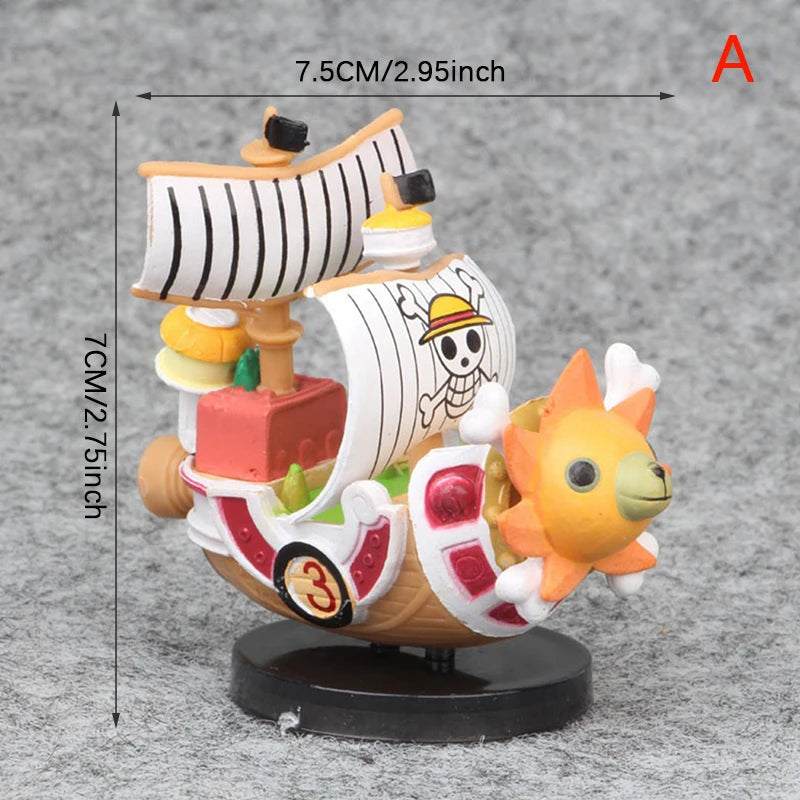 Going Thousand Sunny & Grand Merry Pirate Ship Figures - Image 7