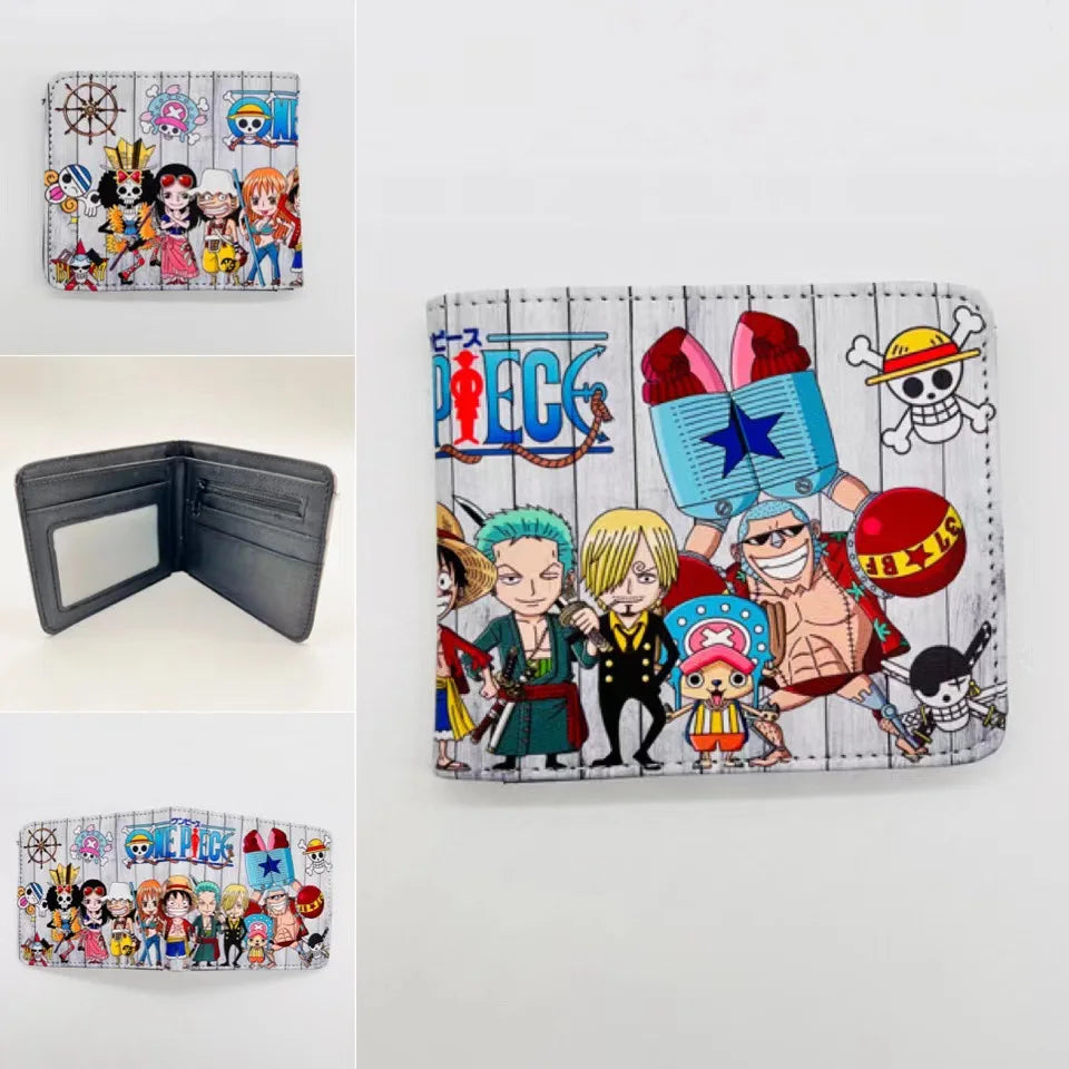 One Piece Anime Figure Foldable PU Coin Purse - Image 39