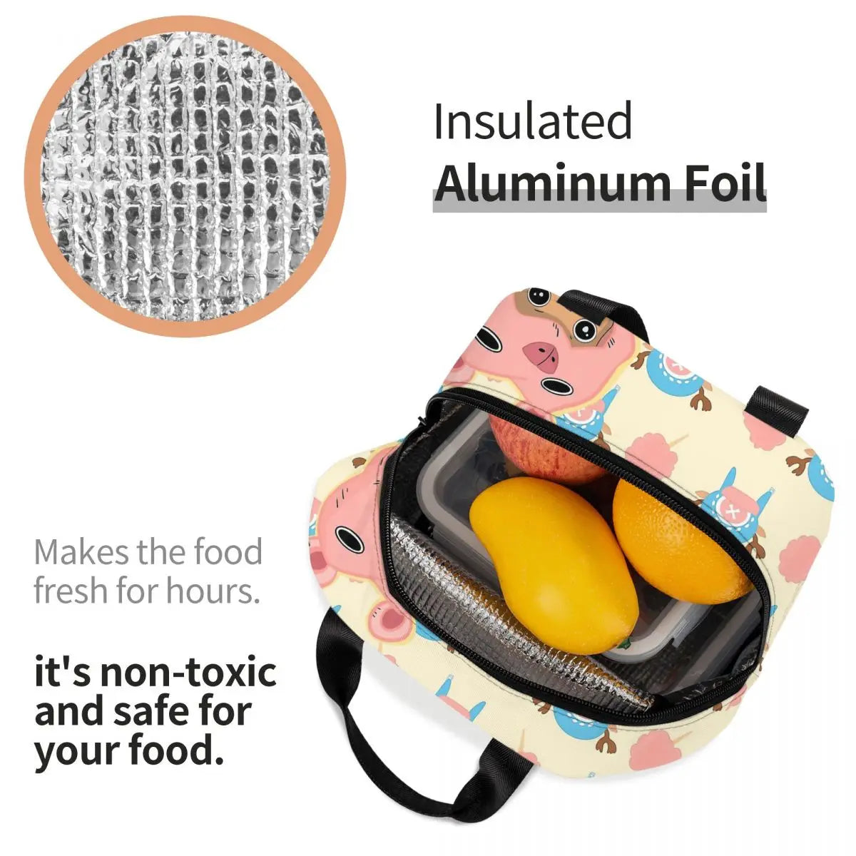 Bandai Japanese Anime One Piece Lunch Bag - Image 4