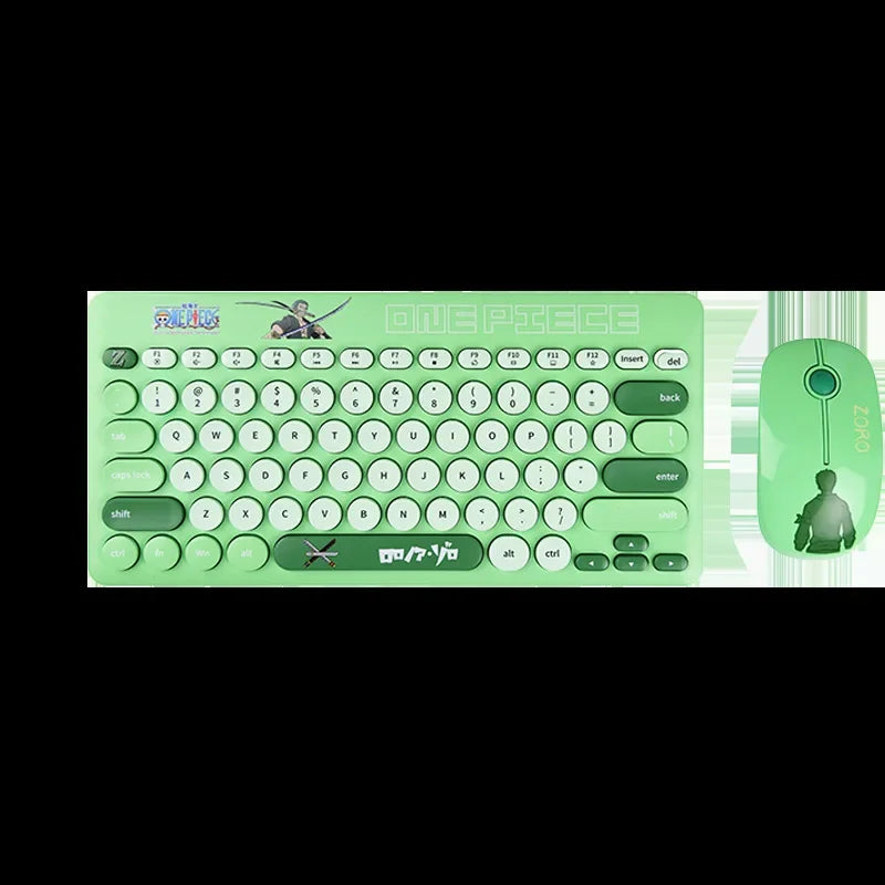 Luffy & Zoro Adventure Theme Wireless Multi-Function Bluetooth Keyboard - Image 9