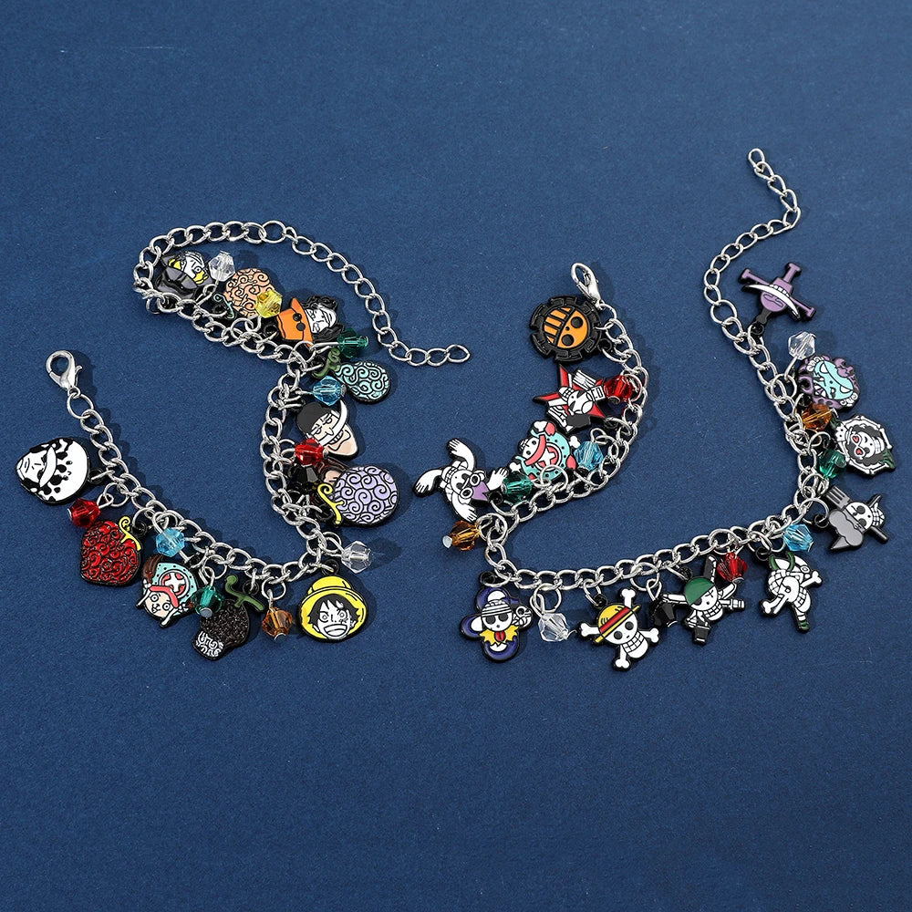 Luffy Pirate Pendant Bracelet - Image 2