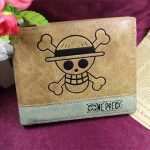 New One Piece Anime Figures Foldable PU Wallet