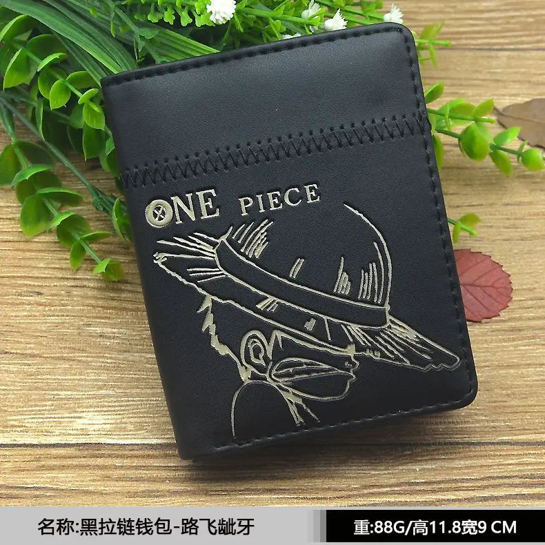 Anime One Piece Luffy PU Leather Men’s Wallet - Image 31