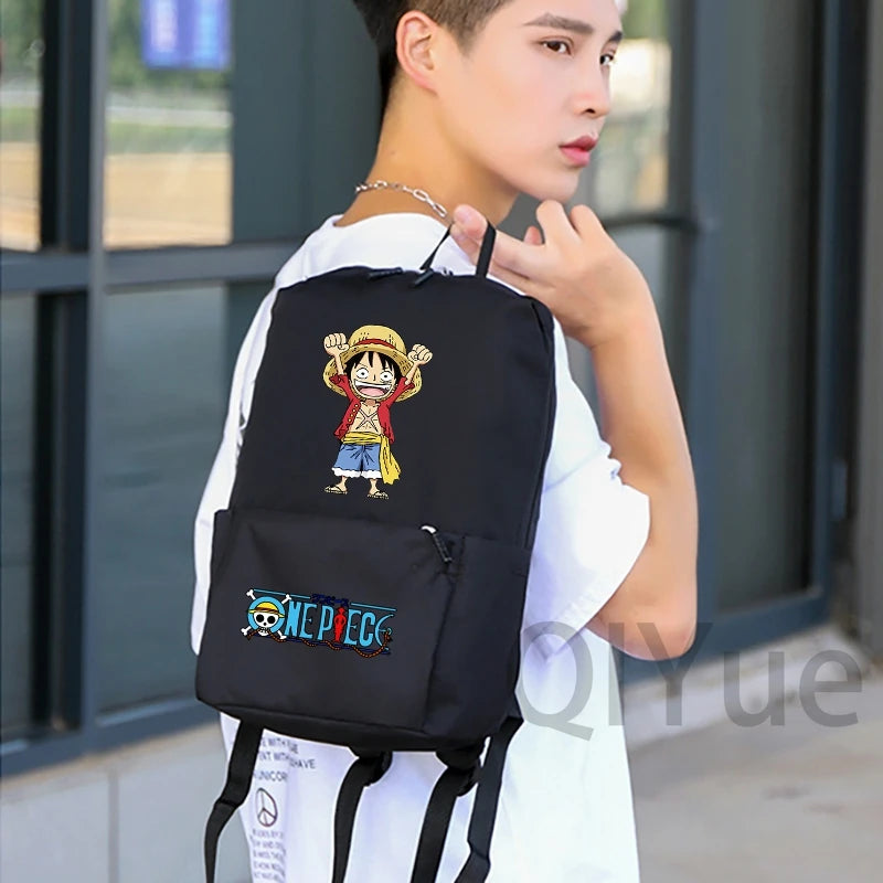 2Pcs/Set One Piece Backpack with 750ml Water Bottle - Image 4