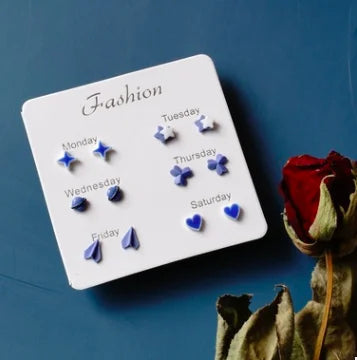 Fashion Ceramic Gift Earrings Set #T5 - Image 24