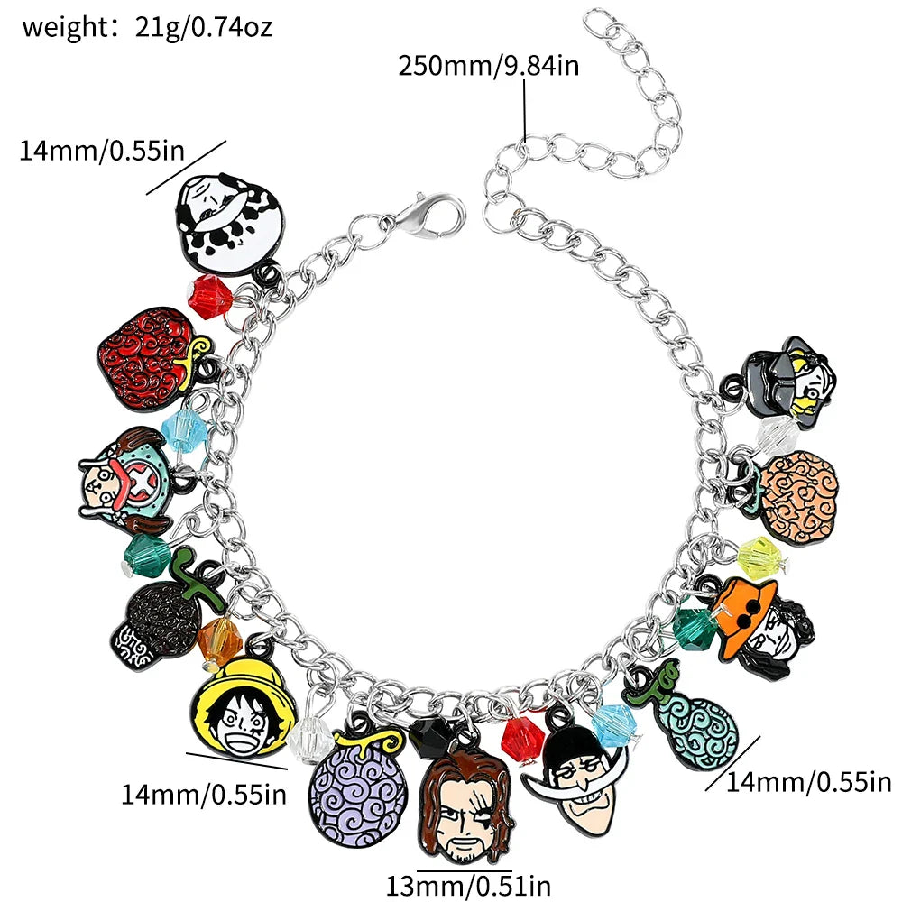 Luffy Pirate Pendant Bracelet - Image 7