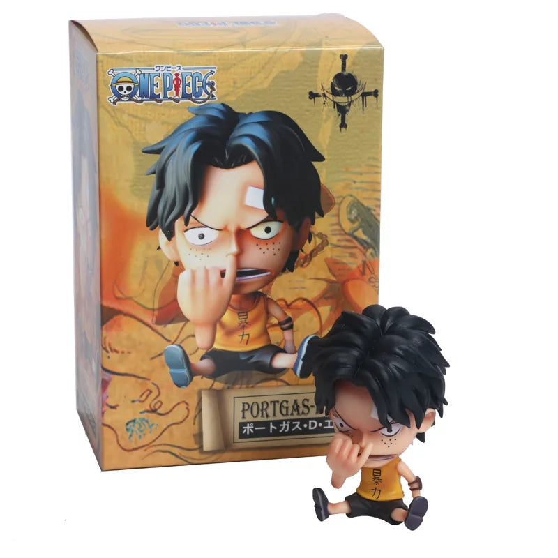 FigureCrazy One Piece FRANKY Q Laughing Out Sitting Cute Ver. PVC Action Figure - Image 30