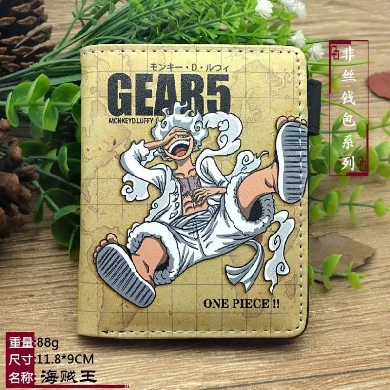 Anime One Piece Luffy PU Leather Men’s Wallet - Image 3