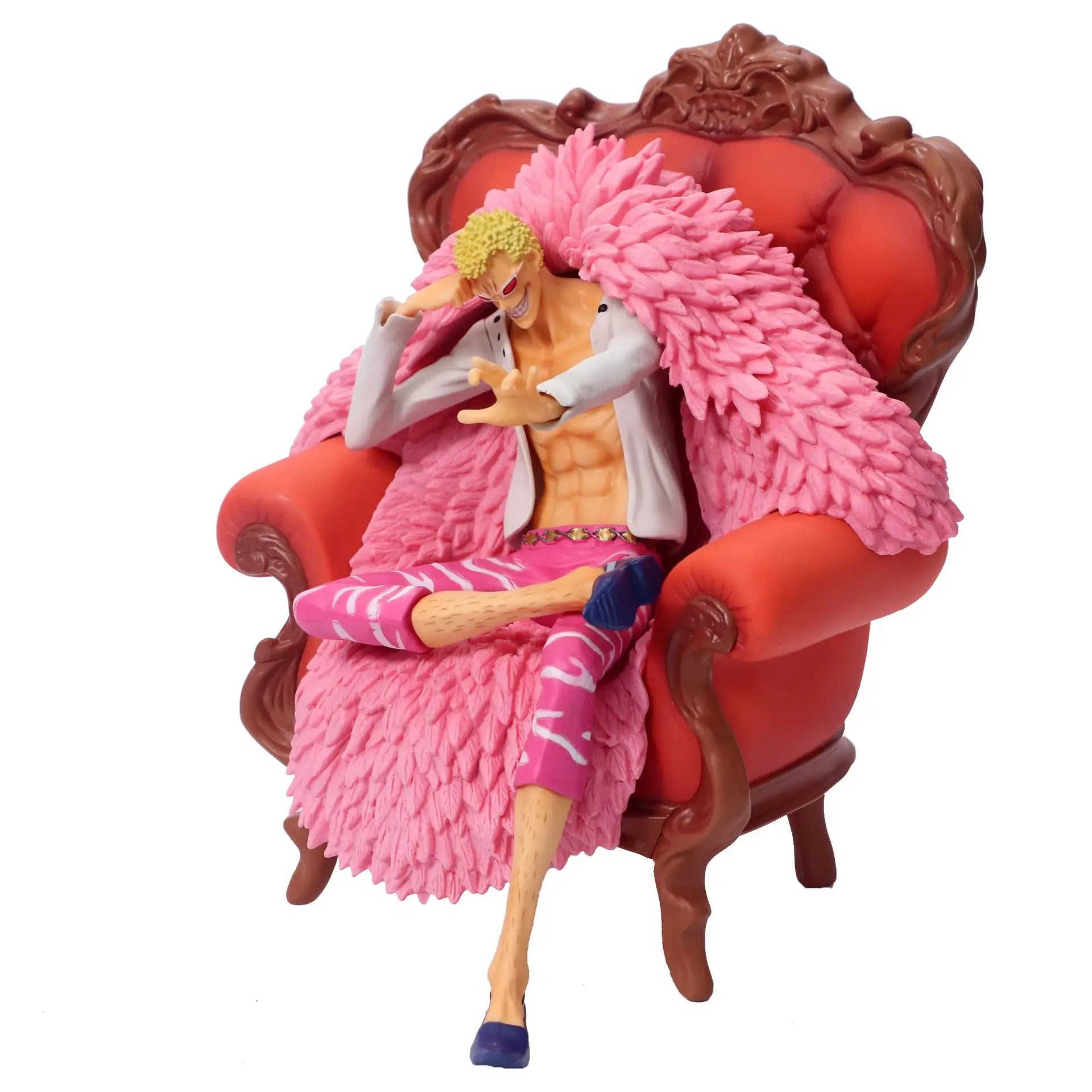 Anime One Piece Donquixote Doflamingo Sitting Sofa DX Ver - Image 4