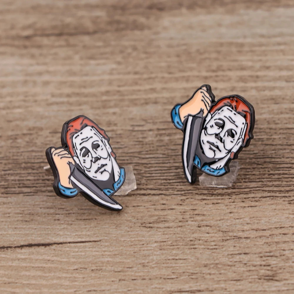BG1910 Halloween Horror Movie Earrings - Image 5