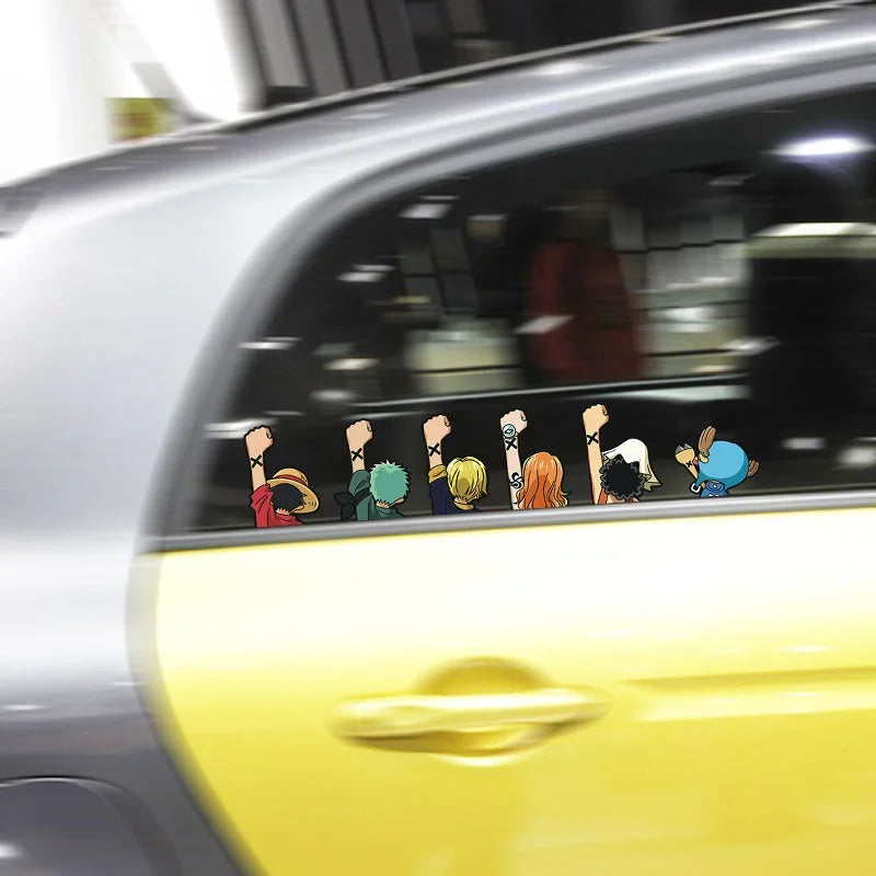 ONE PIECE ANIME CAR STICKERS - Image 2