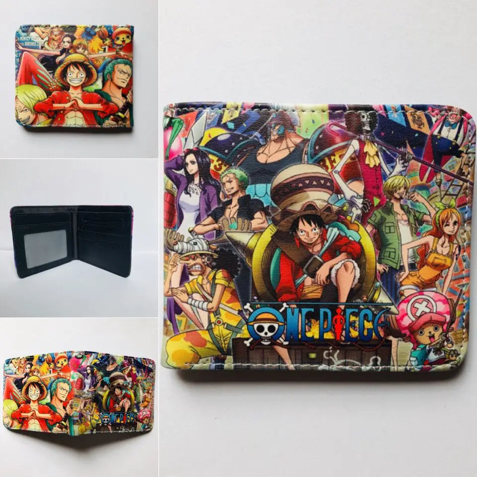 One Piece Anime Figure Foldable PU Coin Purse - Image 29