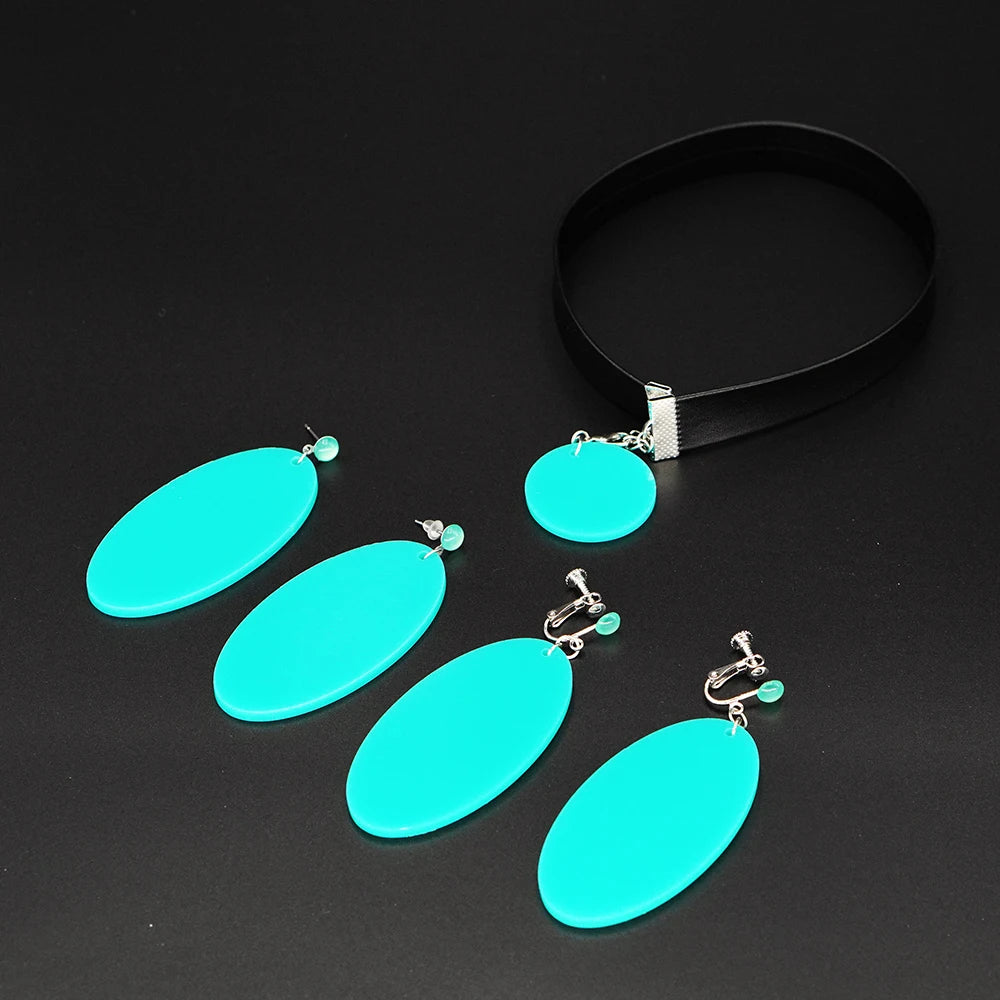 Anime DAN DA DAN Momo Ayase Cosplay Earrings - Image 3