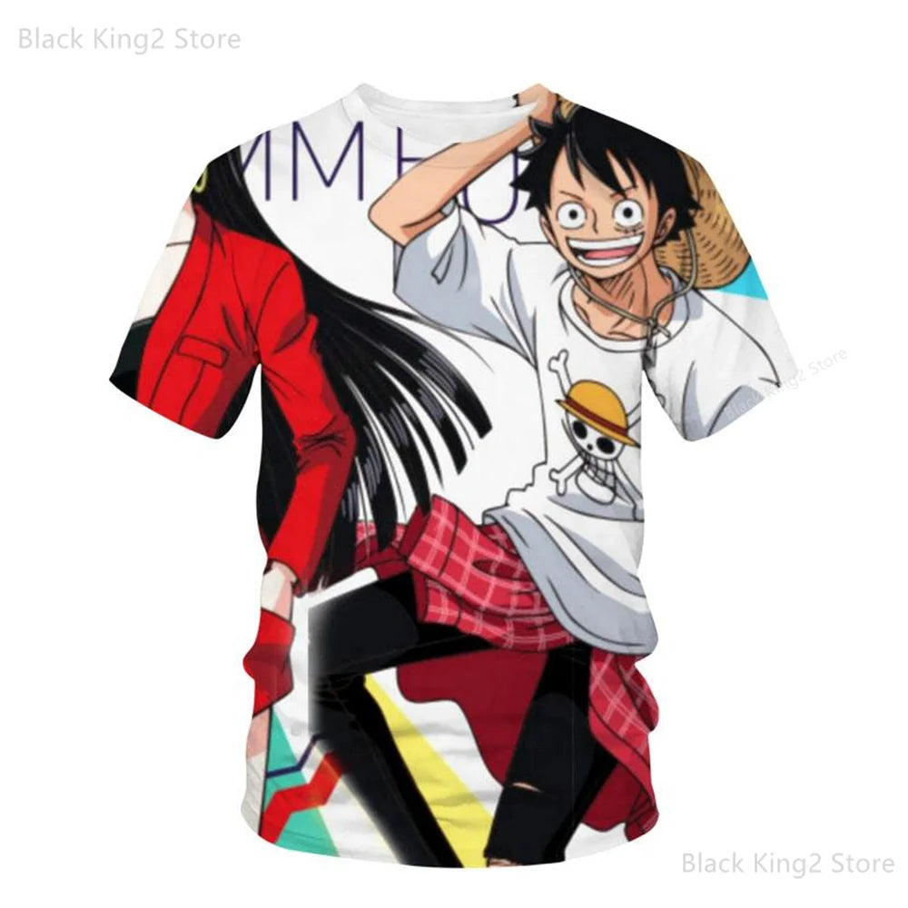 Monkey D. Luffy Graphic T-Shirt - Image 2
