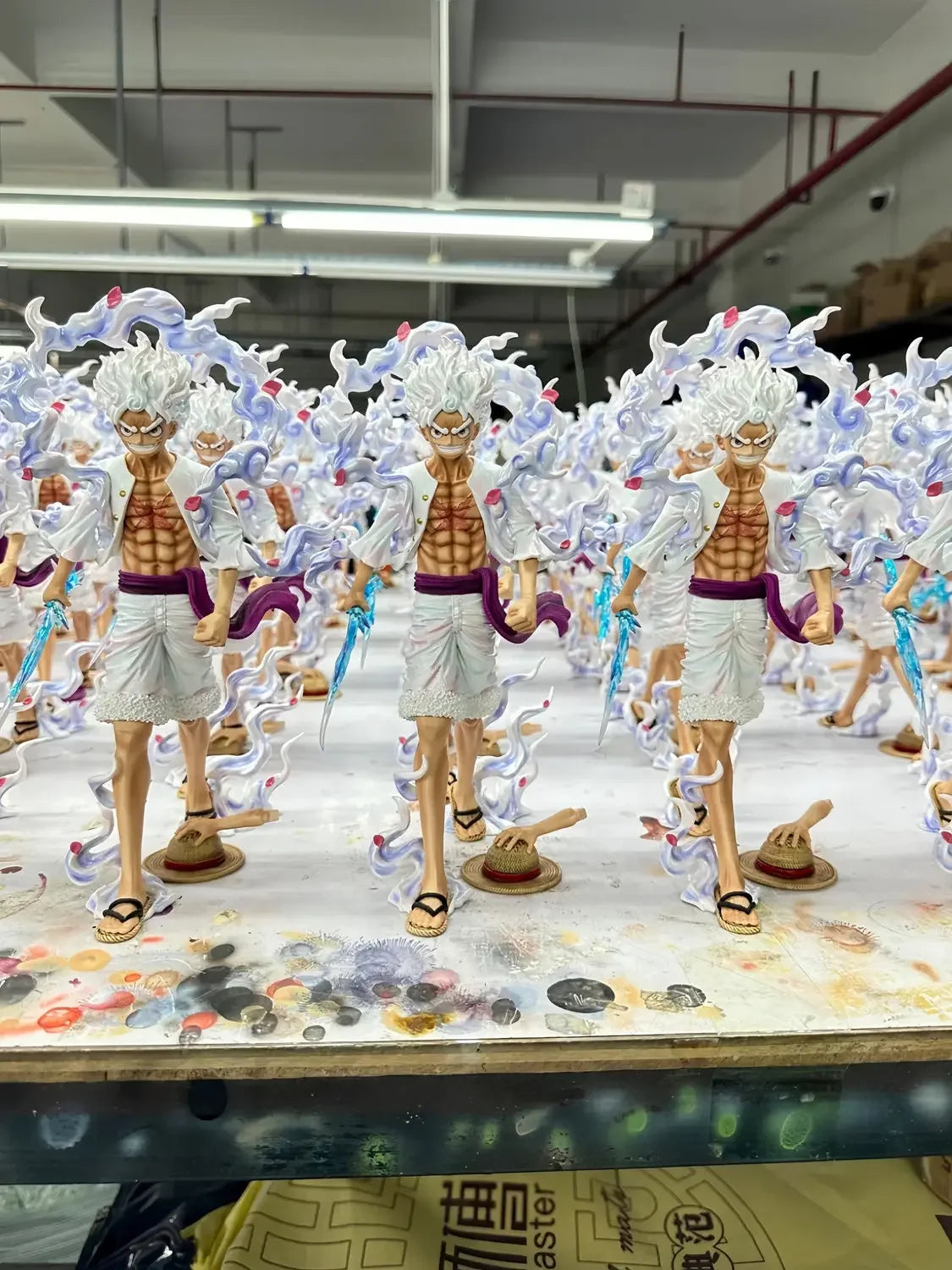 23cm Anime Zook Luffy One Piece GK NIKE Monkey D. Luffy Action Figure - Image 4