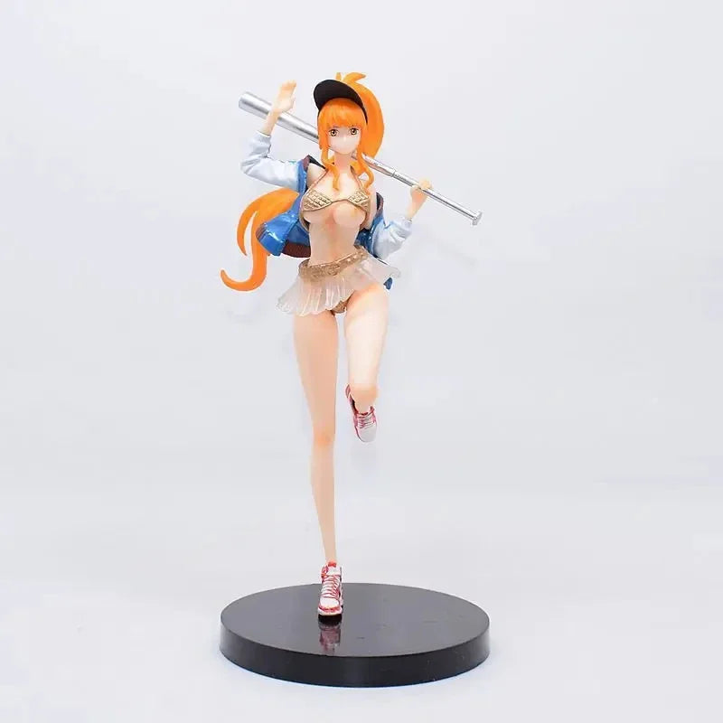 18cm One Piece Boa Hancock, Nico Robin & Nami Anime Figures - Image 4