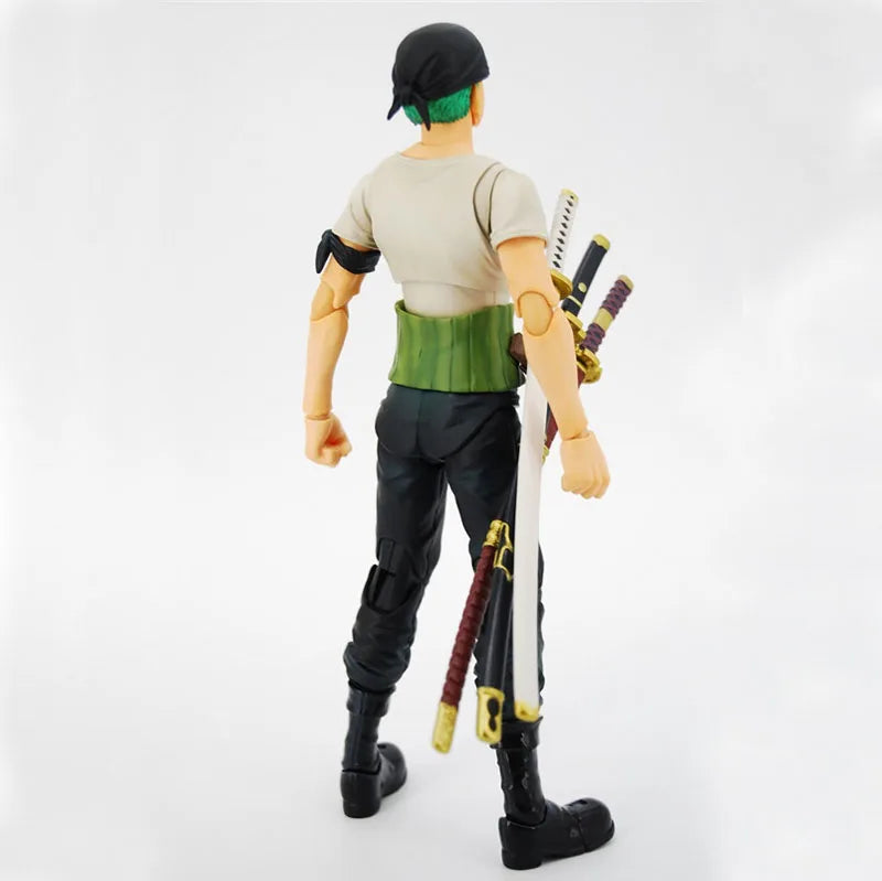 Anime One Piece Roronoa Zoro Past Blue Variable Boxed 18cm PVC Action Figure - Image 5