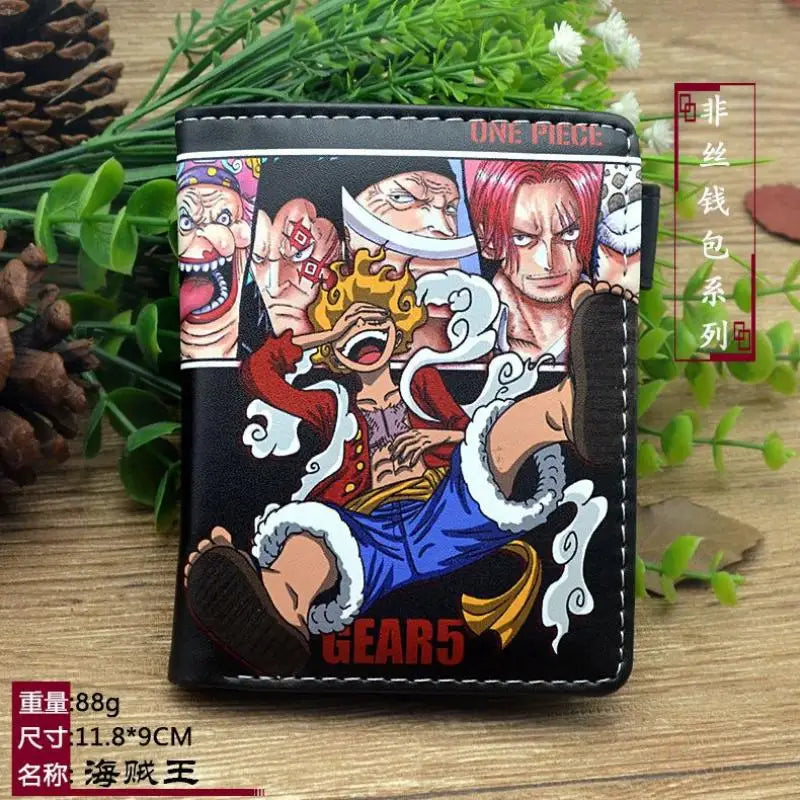 Anime One Piece Luffy PU Leather Men’s Wallet - Image 4
