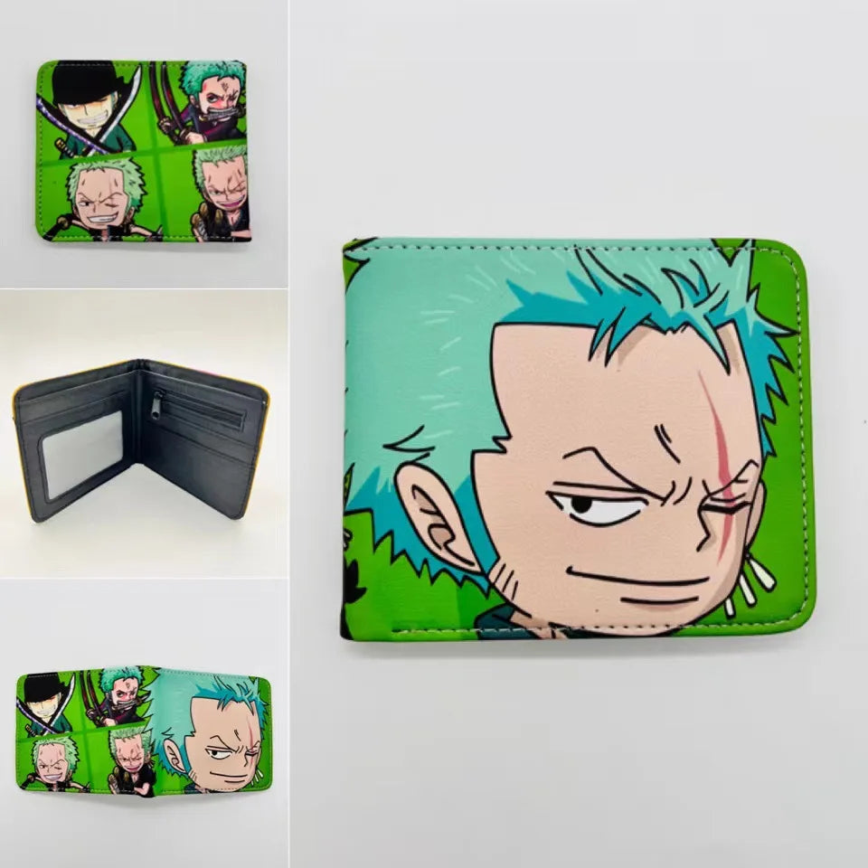 One Piece Anime Figure Foldable PU Coin Purse - Image 5