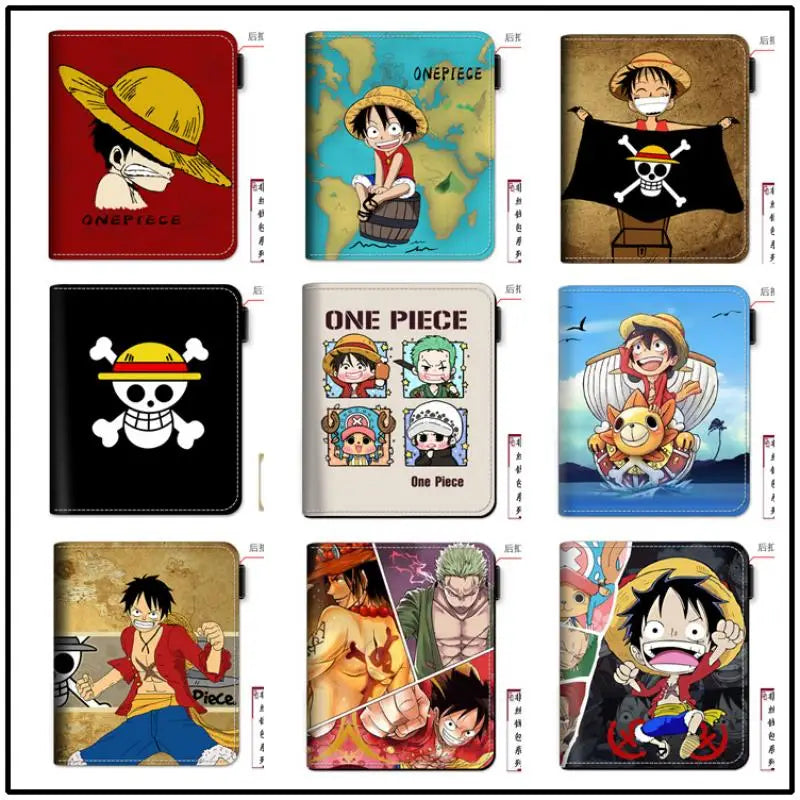 Anime One Piece Luffy PU Leather Men’s Wallet - Image 2