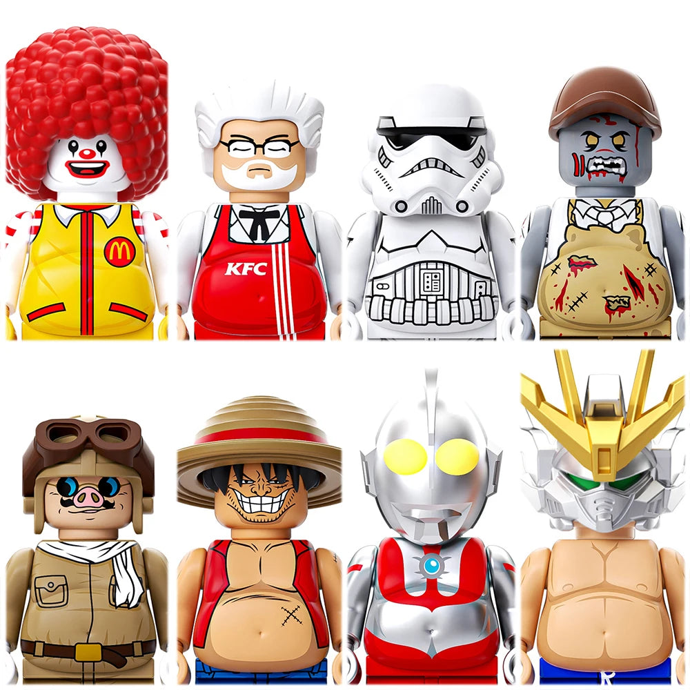 Anime One Piece Star War Building Blocks