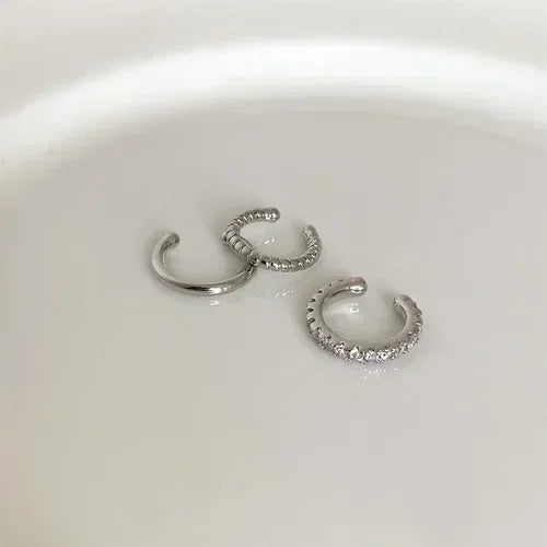 New Fashionable Asymmetric Circular Ear Cuff - Image 10