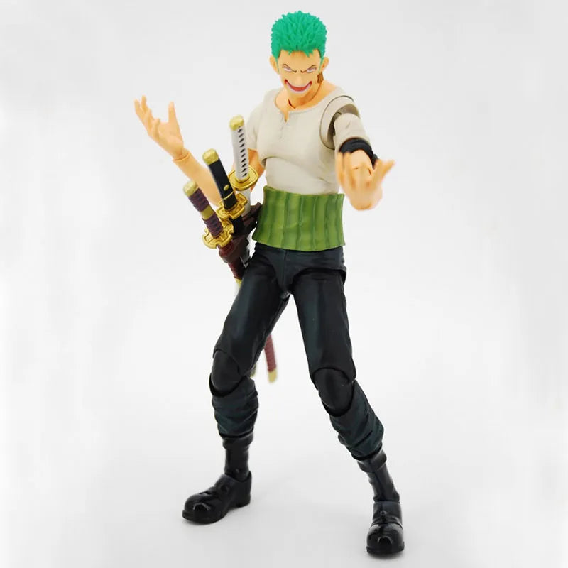 Anime One Piece Roronoa Zoro Past Blue Variable Boxed 18cm PVC Action Figure - Image 2