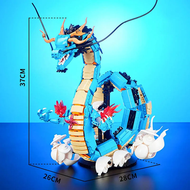 MOC One Piece Building Blocks Kaido Dragon Model - Image 6