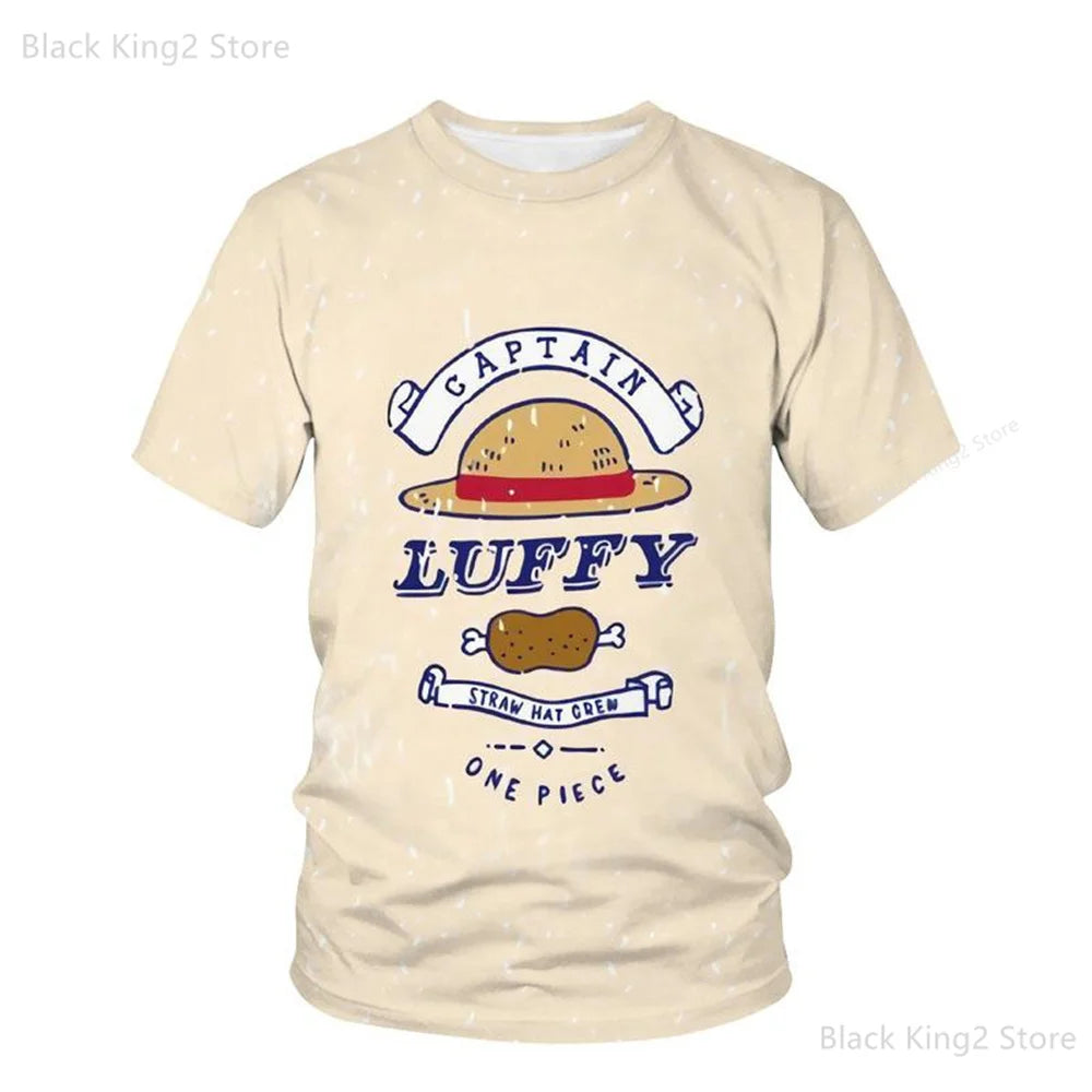 Monkey D. Luffy Graphic T-Shirt - Image 5