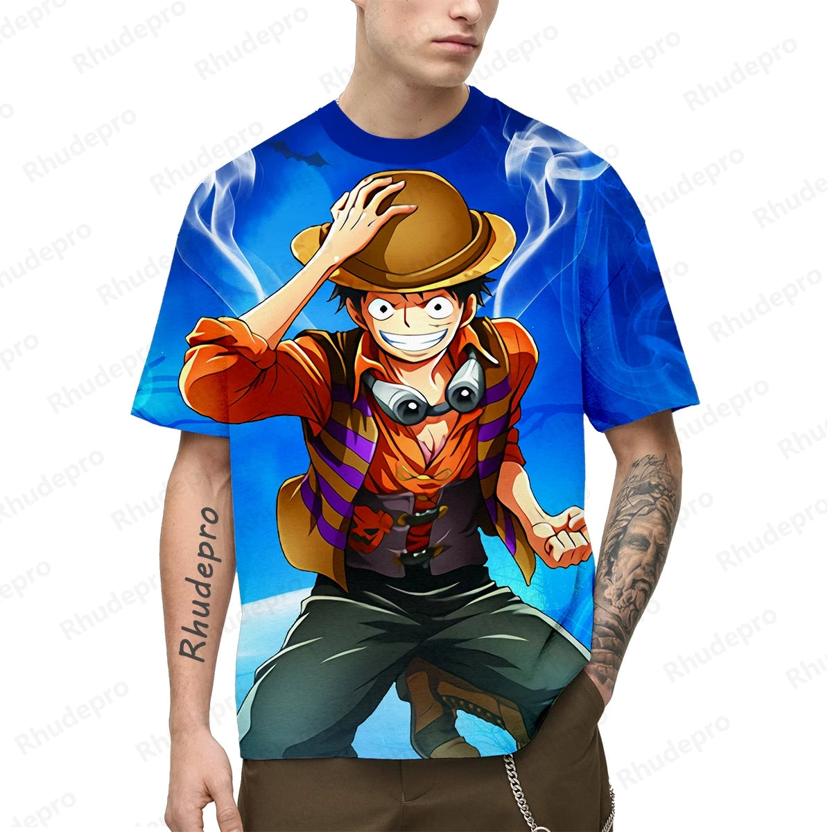 One Piece 3D Printing T-Shirt - Image 2