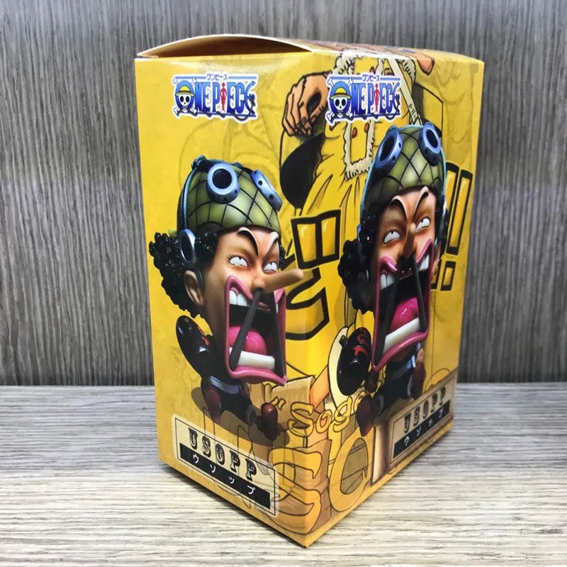 FigureCrazy One Piece FRANKY Q Laughing Out Sitting Cute Ver. PVC Action Figure - Image 25