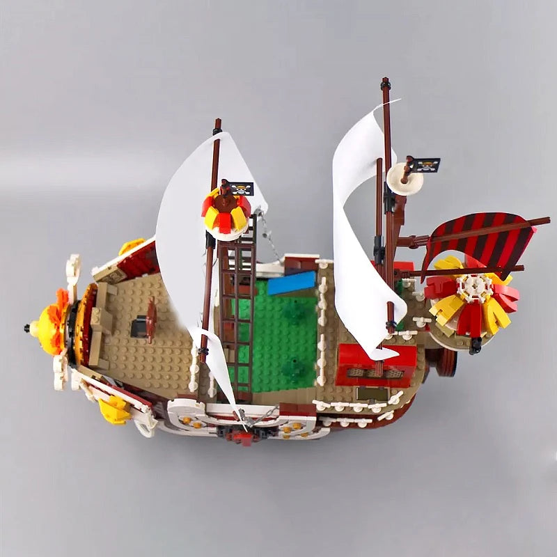 2000PCS Creative Thousand Sunny Ship Model Building Block - Image 5