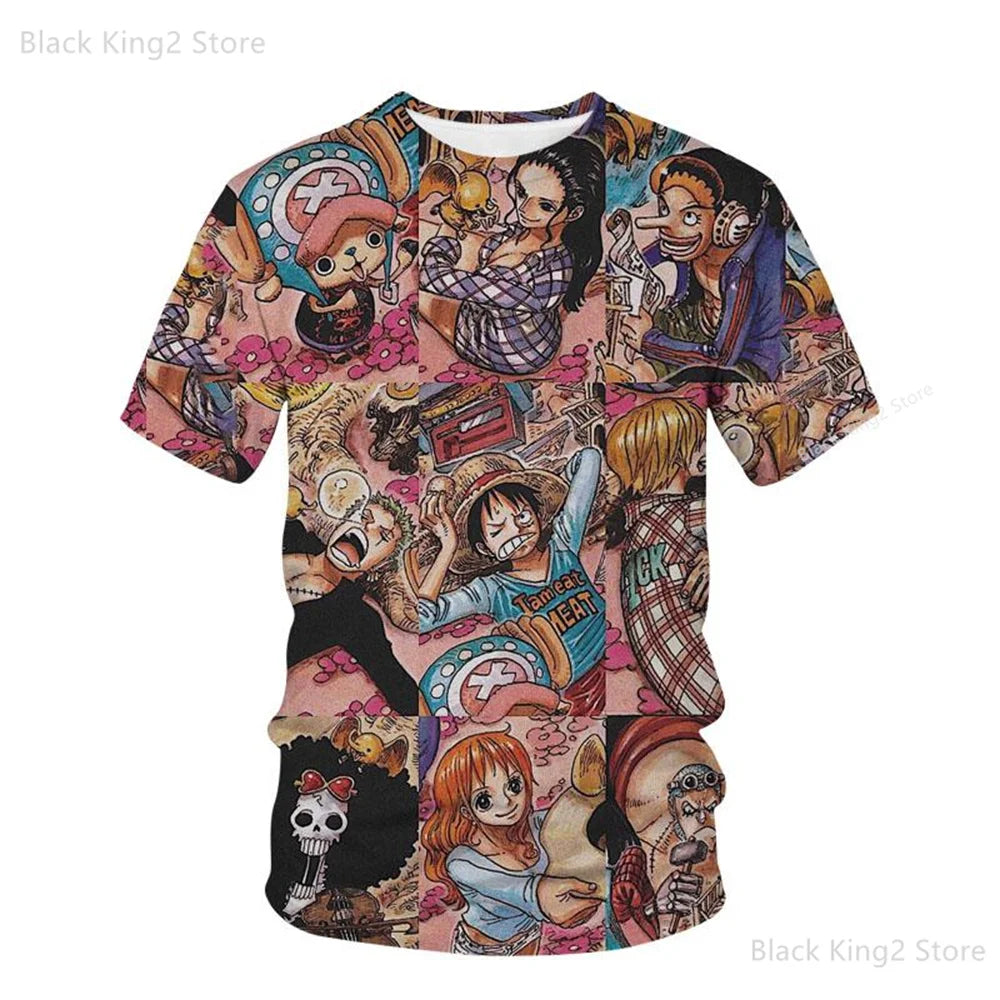 Monkey D. Luffy Graphic T-Shirt - Image 9