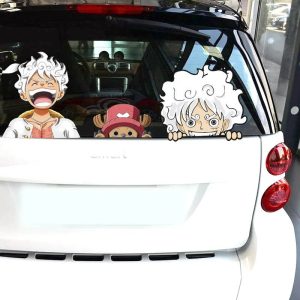 Luffy Sun God Car Sticker