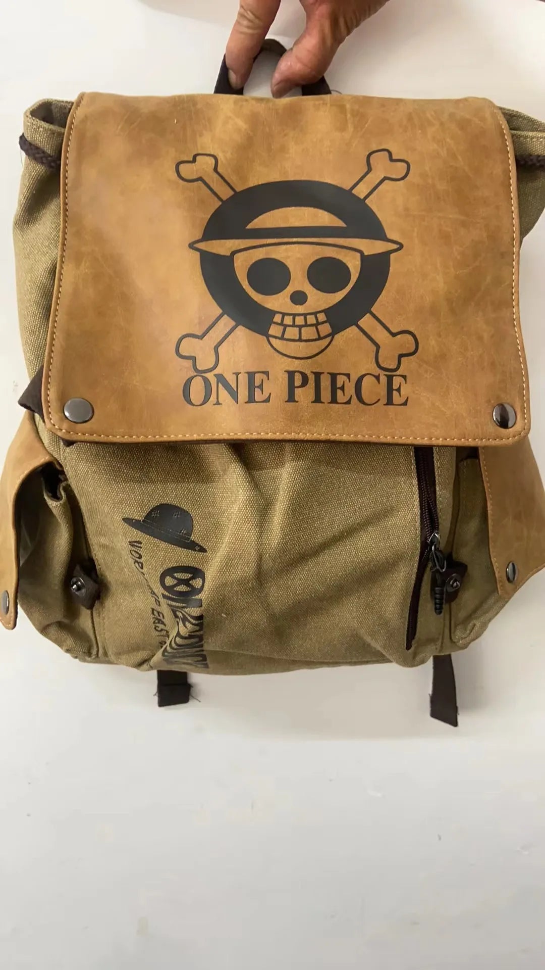 ONE PIECE & Naruto Anime Canvas Backpack - Image 13