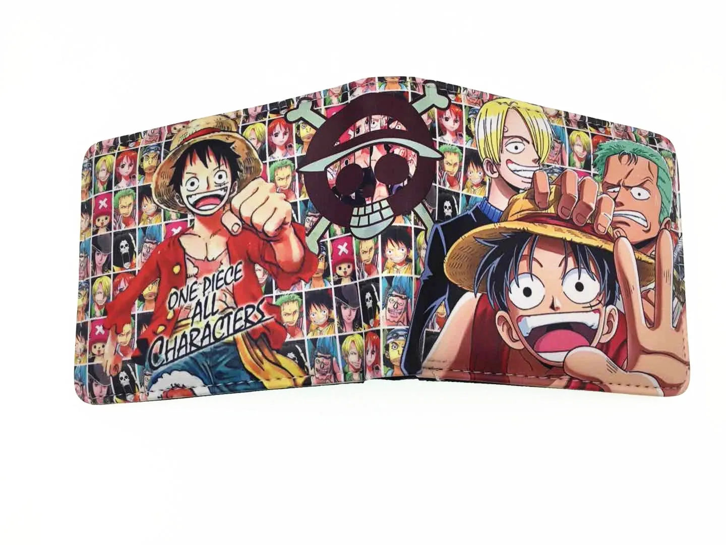 One Piece Anime Figures Foldable Wallet - Image 3