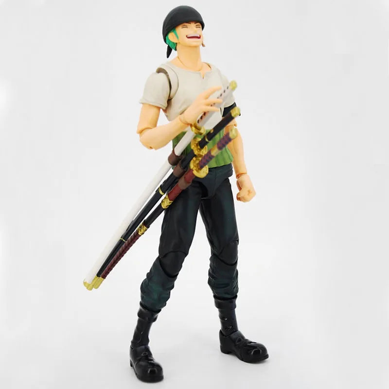 Anime One Piece Roronoa Zoro Past Blue Variable Boxed 18cm PVC Action Figure - Image 4